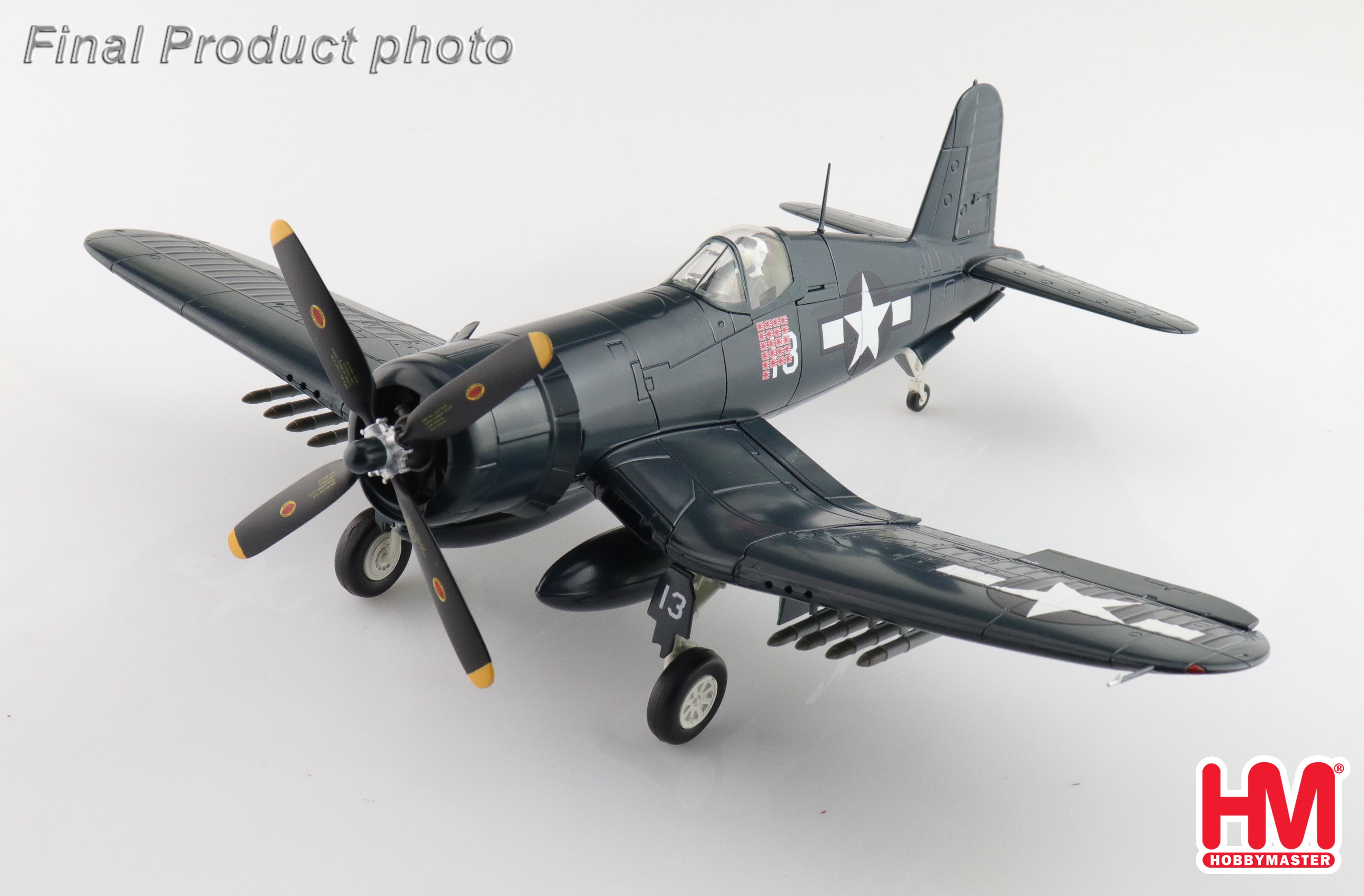 F4U-4 Corsair White 13, Capt. Kenneth Walsh (21 kills), VMF